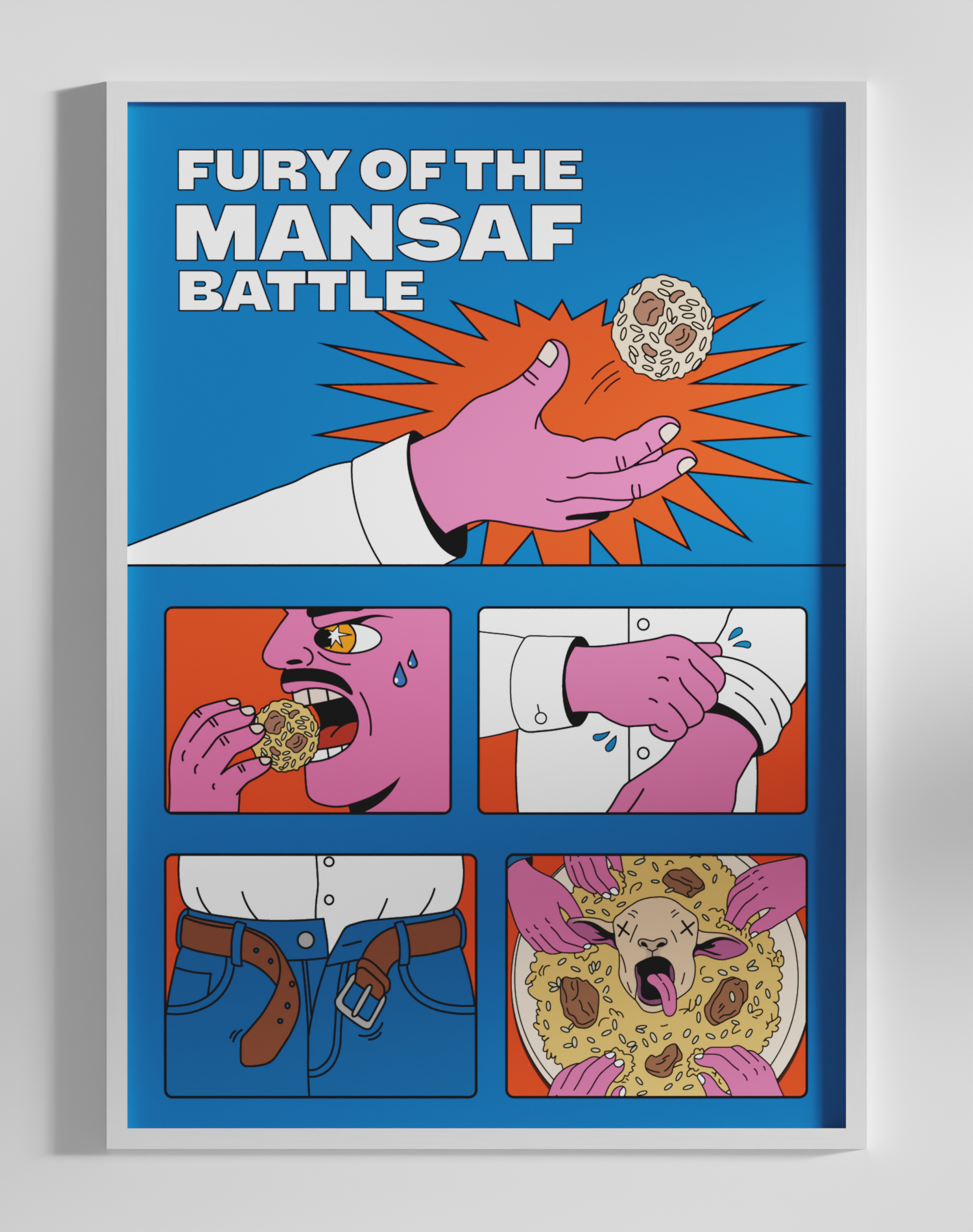 Fury of the mansaf battle