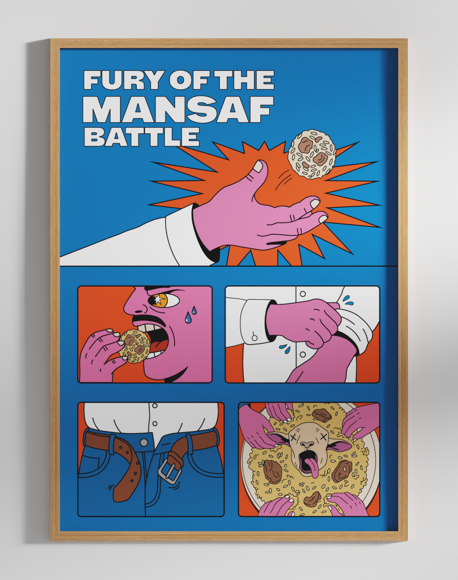 Fury of the mansaf battle